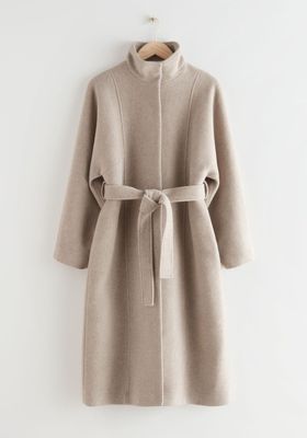 Belted Recycled Wool Coat from & Other Stories