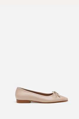 Monica Leather Flats from Flattered