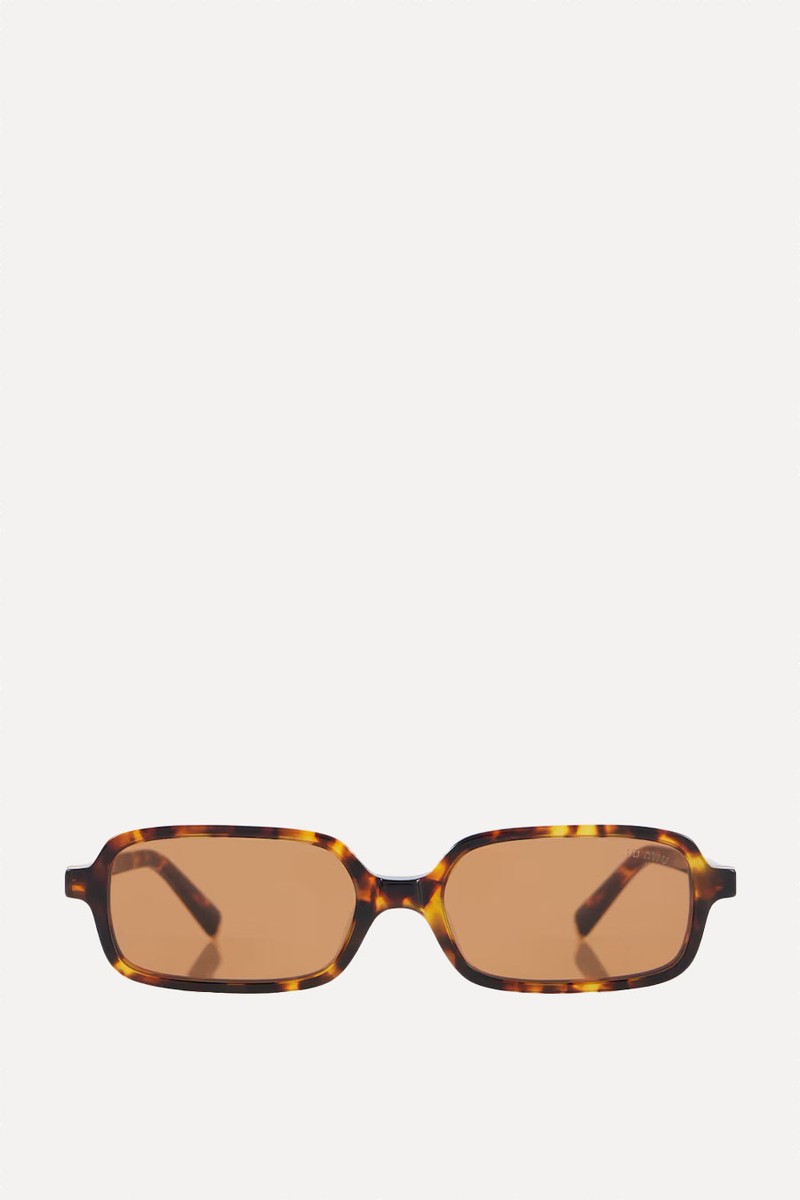 Miu Regard Rectangular Sunglasses from MIU MIU