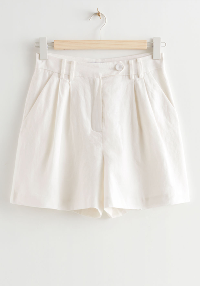 Relaxed Linen Shorts