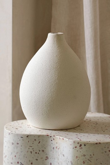 Stowe Ceramic Vase from The White Company