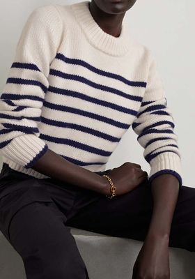 Mini Marin Striped Wool & Cashmere-Blend Sweater, £215 | La Ligne