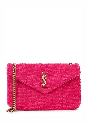 Pink Puffer Bag from Saint Laurent