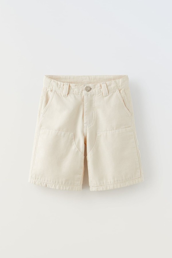 Canvas Bermuda Shorts