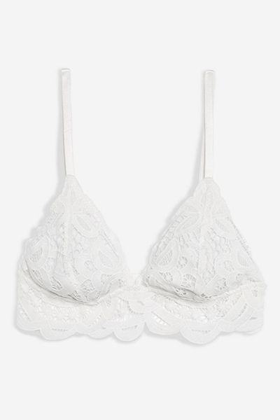 Crochet Lace Bralet from Topshop