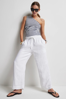 Ruched One-Shoulder One-Piece  from J.Crew