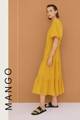 Ruffle Gown from Mango