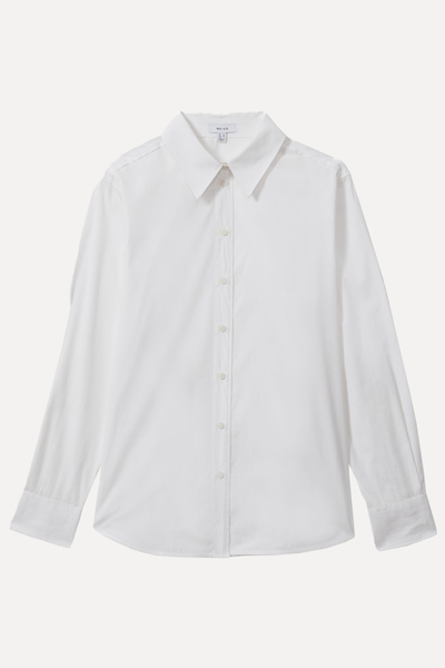 Jenny Cotton Poplin Shirt from Reiss