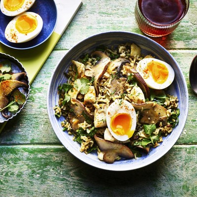 Mushroom & Smoked Haddock Kedgeree