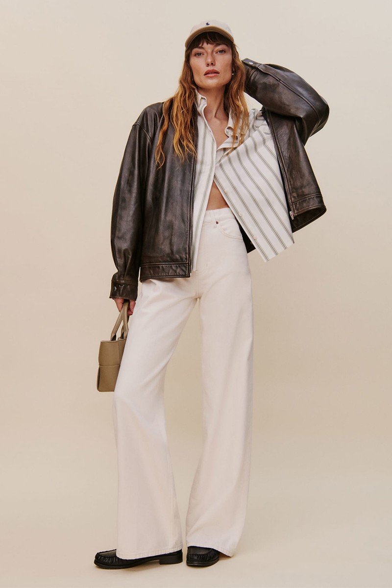 Cary High Rise Slouchy Wide Leg Jeans from Reformation