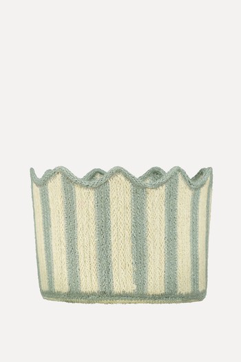 Wiggle Stripe Jute Basket  from Host