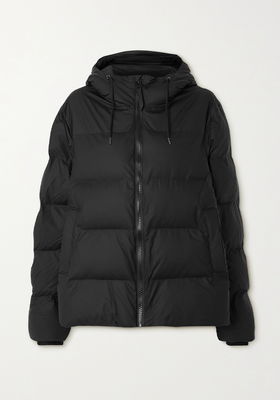 Hooded Quilted Padded Shell Coat from Rains