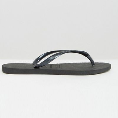 Black Slim Flip-Flops from Havaianas