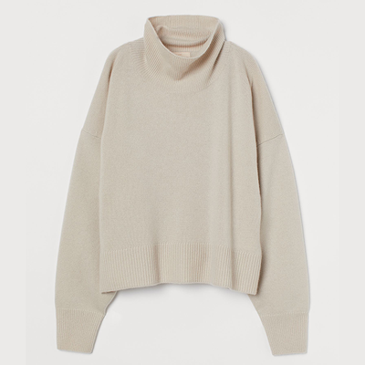 Cashmere Polo Neck Jumper from H&M