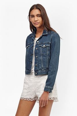 Micro Western Denim Jacket from French Connection
