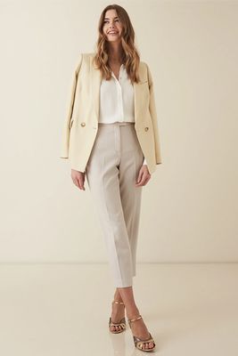 Olivia Satin Twill Tailored Blazer