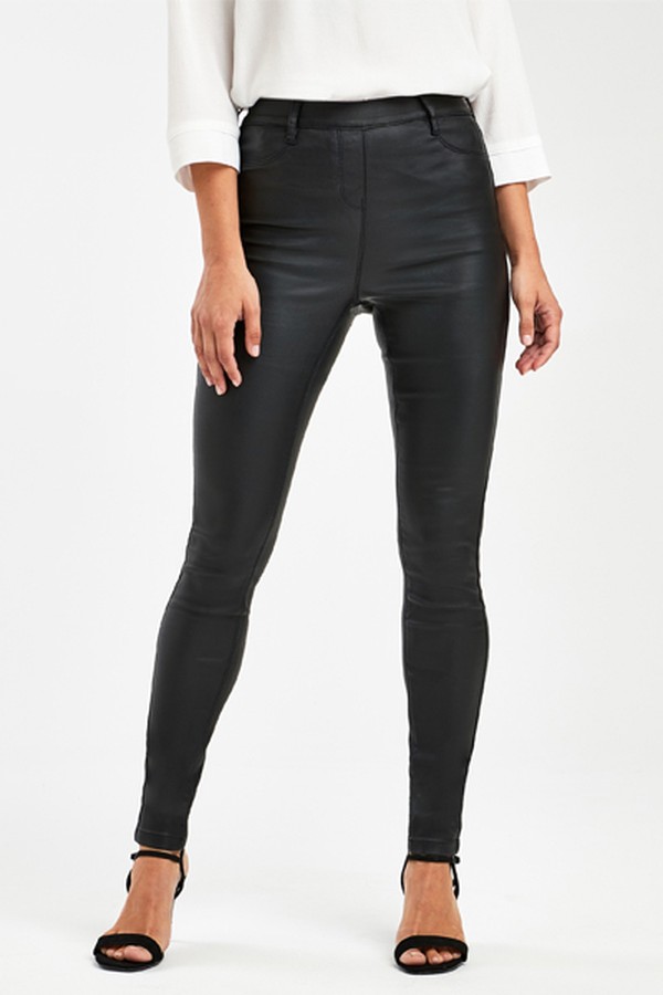 Pull-On Coated Leggings from Next