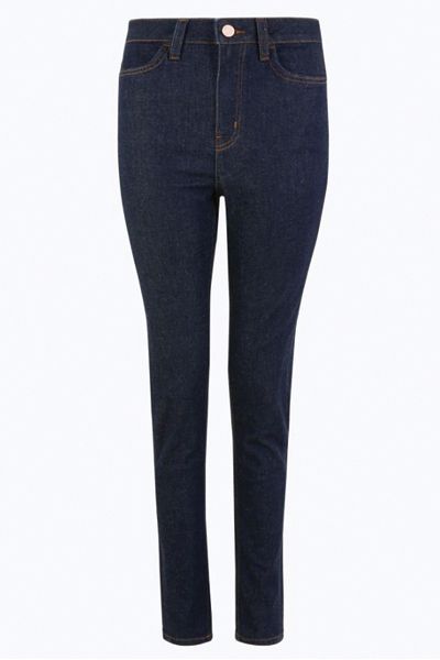 Silk Denim Skinny Ankle Grazer Jeans