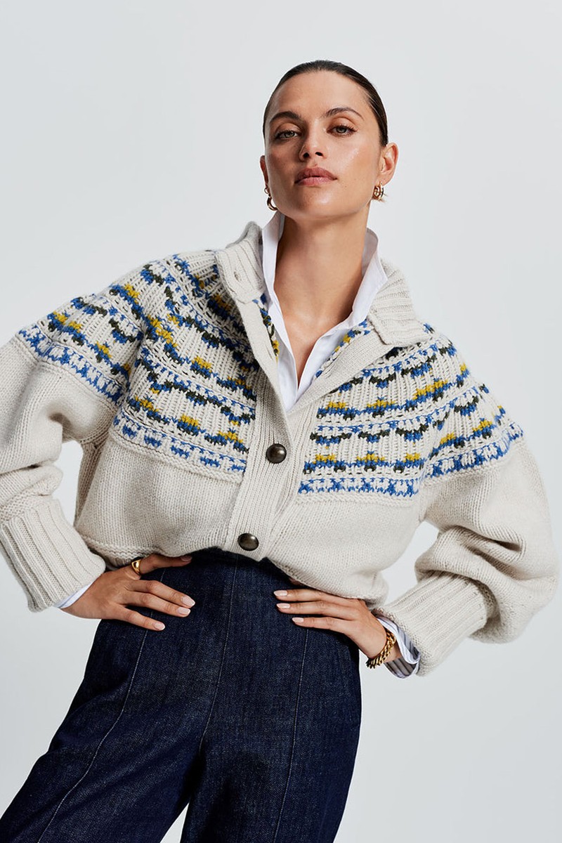 The Alpine Cardigan from Wiggy Kit