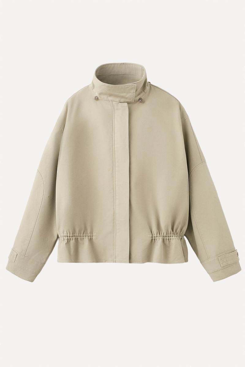 Oversized High-Neck Parka from Mango
