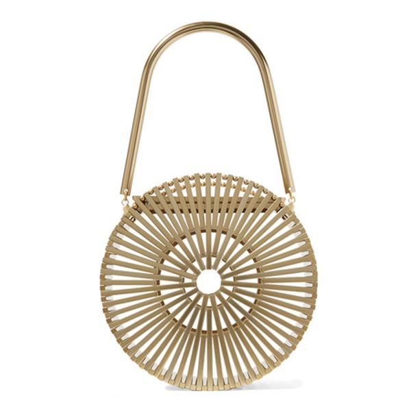 Luna Mini Gold-Tone Tote from Cult Gaia