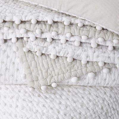 Brittany Quilt from The White Company