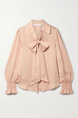 Tie-Neck Twill Blouse from See By Chloé