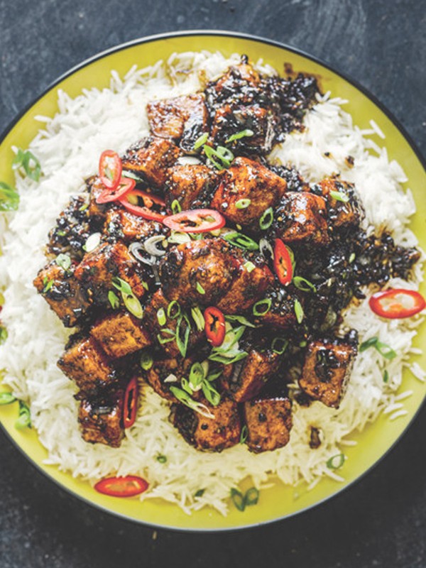 Black Pepper Tofu