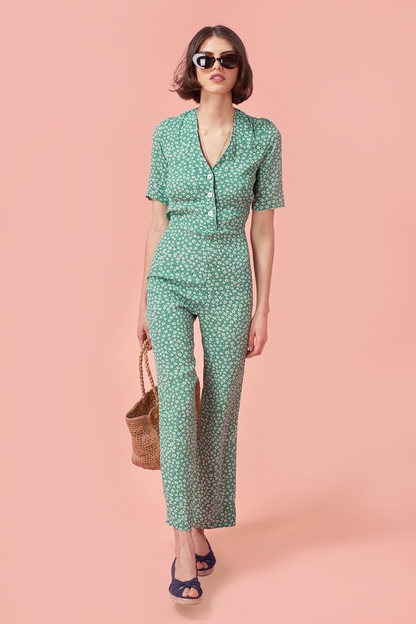 Lolo Jumpsuit In Green 