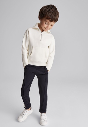 Robins Funnel Neck Half Zip Jumper