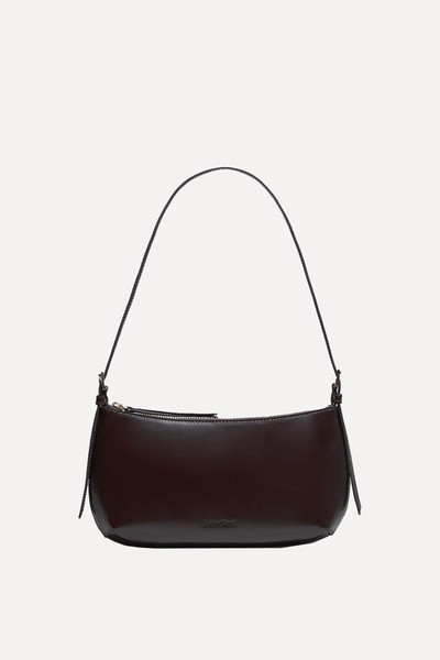 Glossed-Leather Shoulder Bag from & Other Stories