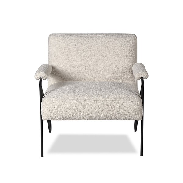 Occasional Chair in Boucle Sand from Shropshire Design