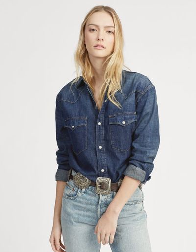 Denim Western Shirt, £140 (was £175)