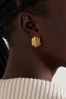 Damaris Gold-Plated Earrings from Jennifer Behr