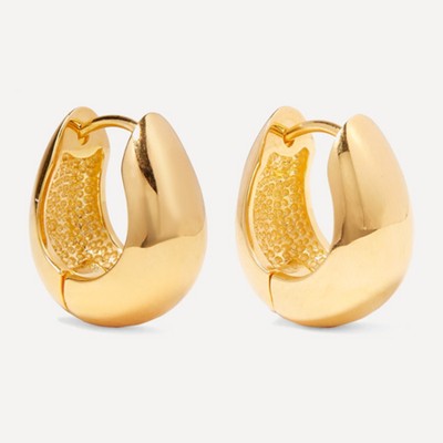 Gold Vermeil hoop Earrings from Sophie Buhai