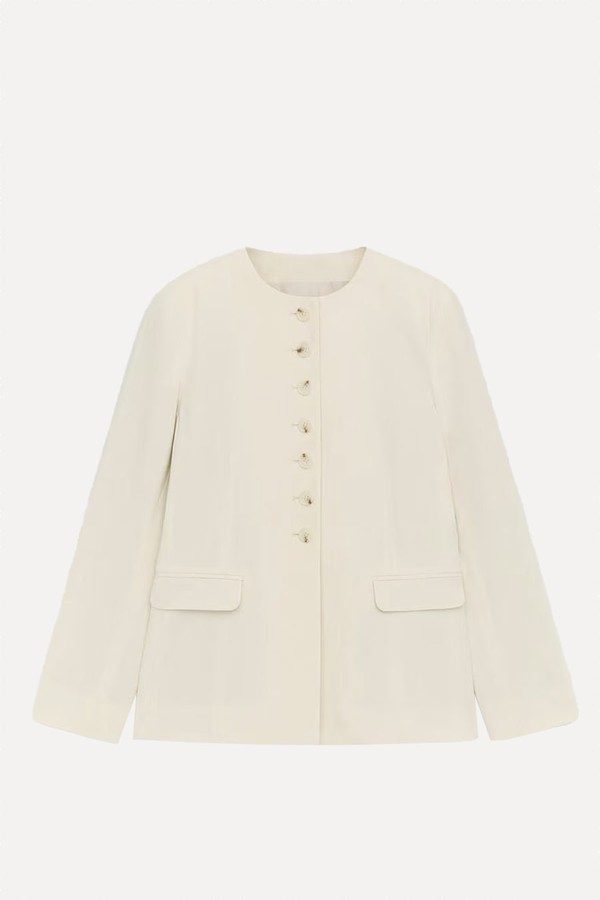 Linen-Blend Blazer from Arket