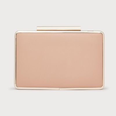 Nina Trench Leather Clutch