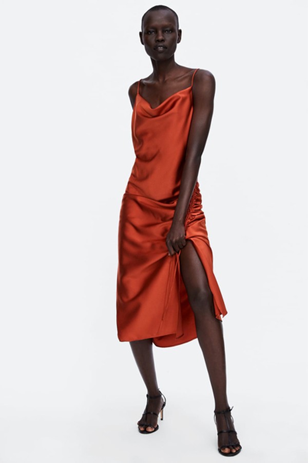 Satin Camisole Dress from Zara