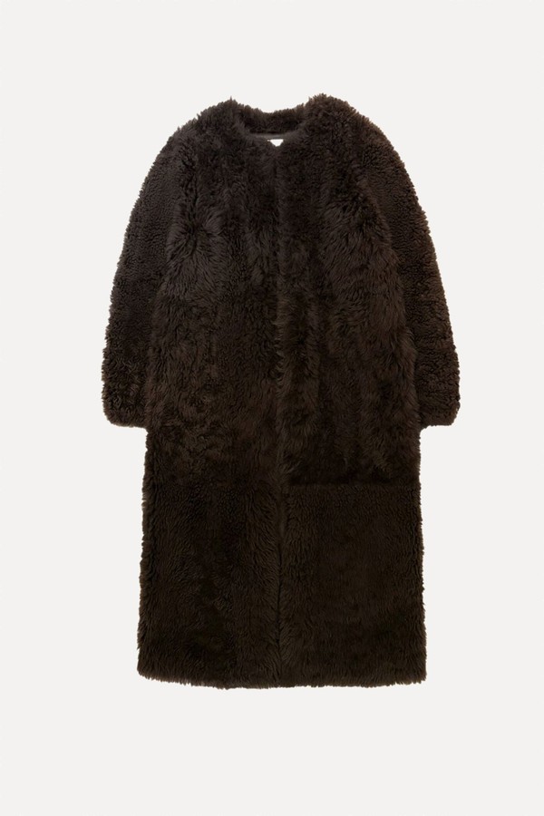 Shearling Coat from De Savary London