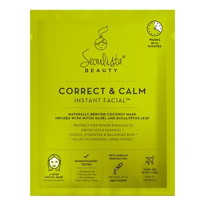 Correct and Calm Instant Facial from Seoulista