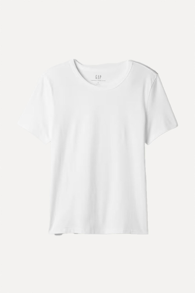 Crew Neck Vintage 100% Organic Cotton Short Sleeve T-Shirt from GAP