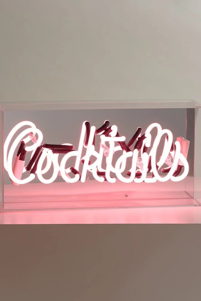 Cocktails Neon Sign from Oliver Bonas