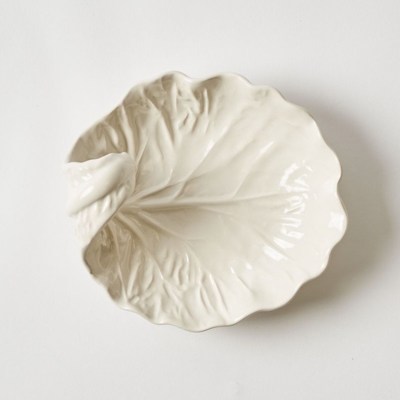 Medium Cabbage Leaf Bowl from Maison Margaux