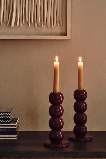 Bobina Bobble Candle Holders  from OKA