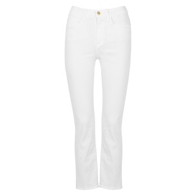 Le High Straight White Jeans from Frame