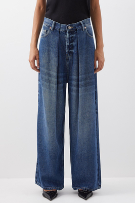 Extra Fold Lyocell Wide-Leg Jeans from Raey
