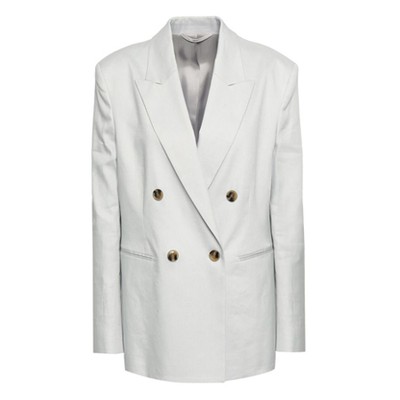 Double-Breasted Linen-Blend Blazer from Filippa K