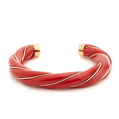 Diana Gold Plated Twisted Cuff from Aurelie Bidermann