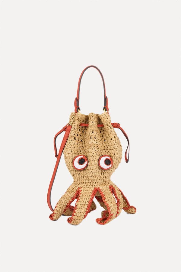 Octopus Cross-Body Raffia from ANYA HINDMARCH