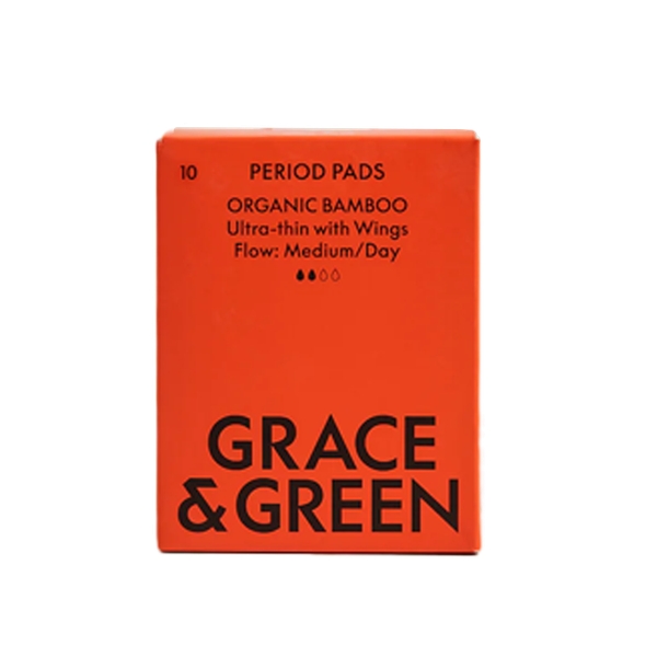 Organic Bamboo Period Pads from Grace & Green